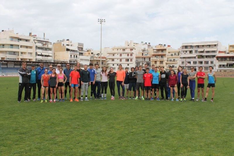 πρόγραμμα αθλητικής προετοιμασίας σε εξέλιξη