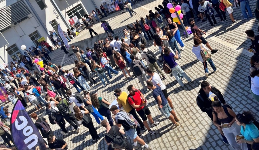 Welcome to UoC Το Πανεπιστήμιο Κρήτης καλωσόρισε τους νέους φοιτητές και φοιτήτριές του!
