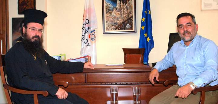 Ο Μητροπολίτης Πέτρας και Χερρονήσου στο οροπέδιο Λασιθίου