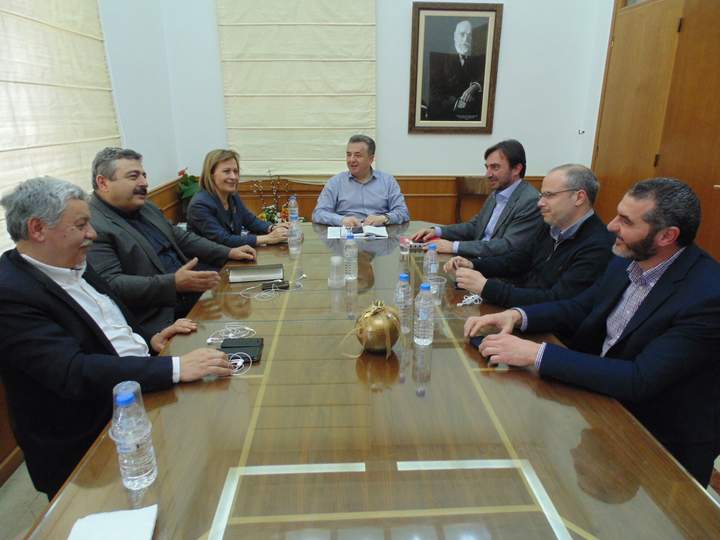 πρώτη συνάντηση με τους 6 θεματικούς Αντιπεριφερειάρχες
