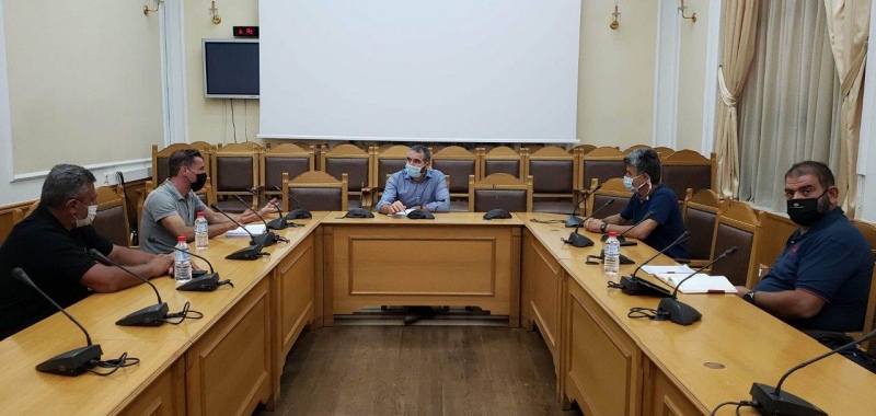 Συνάντηση Αντιπεριφερειάρχη Πρωτογενή τομέα με την νέα διοίκηση του ενιαίου αγροτικού συλλόγου Ιεράπετρας