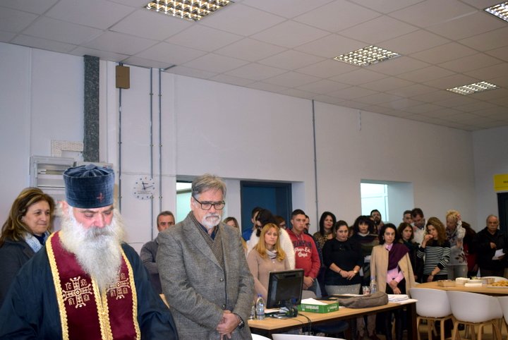 Αγιασμός στο νέο κτίριο υπηρεσιών του δήμου Αγίου Νικολάου