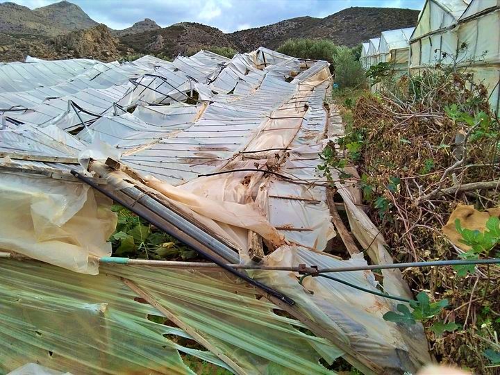Ανεπαρκείς αποζημιώσεις θερμοκηπιακών καλλιεργειών κηπευτικών της Κρήτης