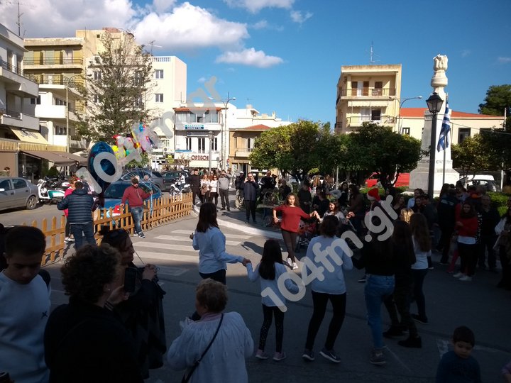 Χριστουγεννιάτικη γιορτή του 1ου Γυμνασίου Αγίου Νικολάου