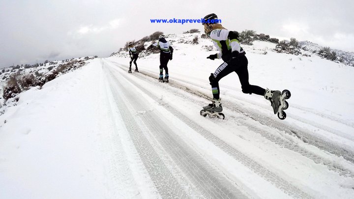 Πατίνια στον χιονισμένο Ψηλορείτη!!! 07-01-2019