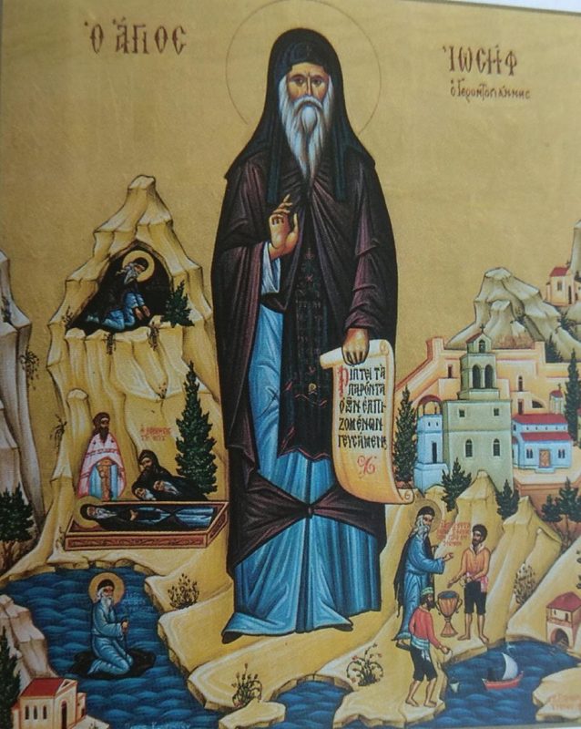 Αγρυπνία για στη μνήμη Οσίου Ιωσήφ του Γεροντογιάννη στην Ιερά Μονή Καψά