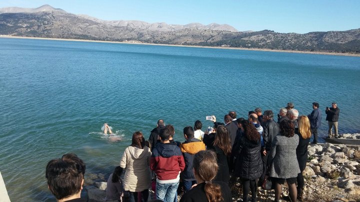 Αγιασμός των υδάτων στα έργα του Ο.Α.Κ.