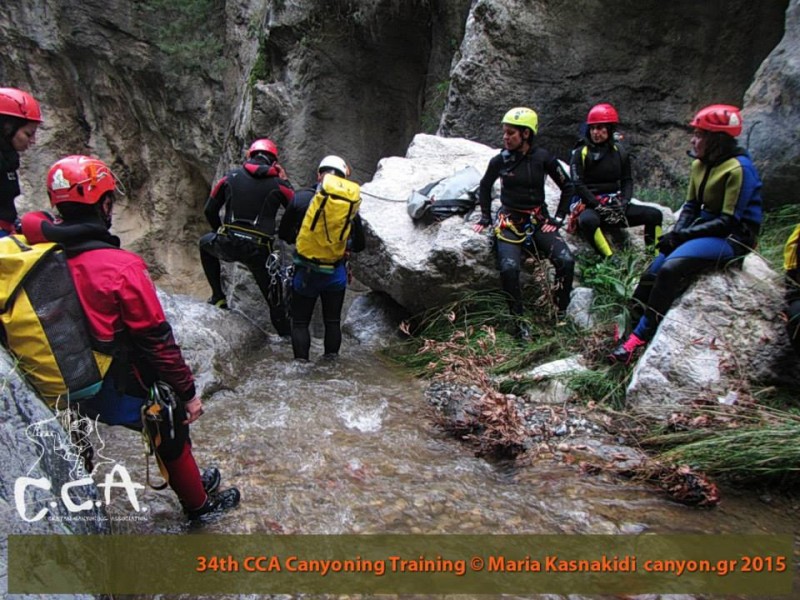 34η Σχολή canyoning του ΠΟΕΦ 