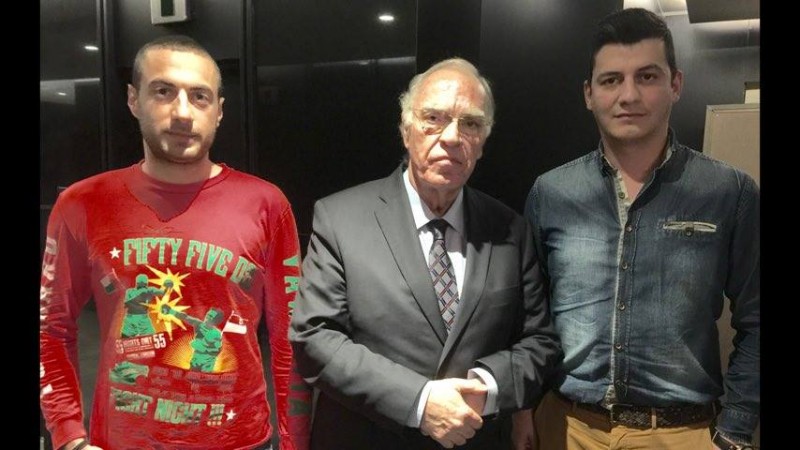 Συνάντηση της Ένωσης Αστυνομικών Υπαλλήλων Λασιθίου με τον Πρόεδρο της Ένωσης Κεντρώων