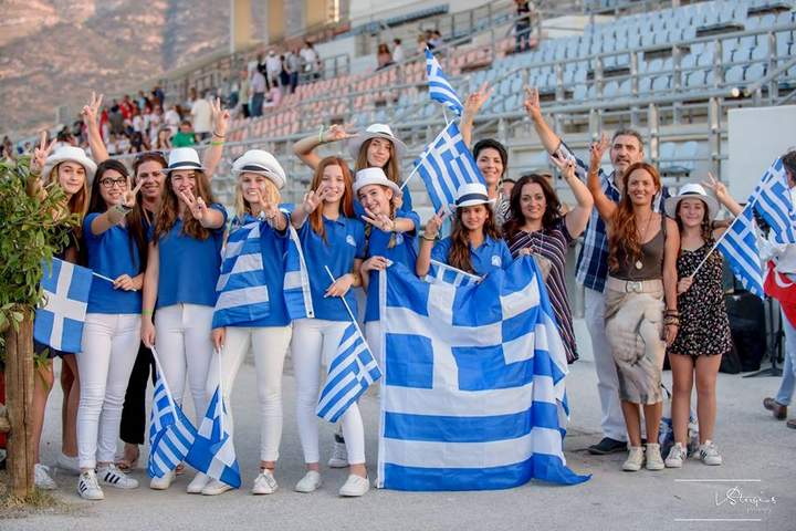 Χρυσή αθλήτρια της Ιππικής Ακαδημίας Κρήτης