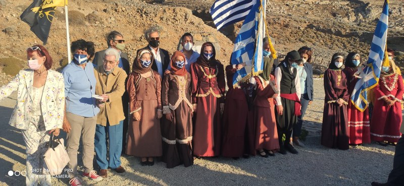 Στην 197η Επέτειο του Ολοκαυτώματος του νησιού ο δήμαρχος Αγίου Νικολάου