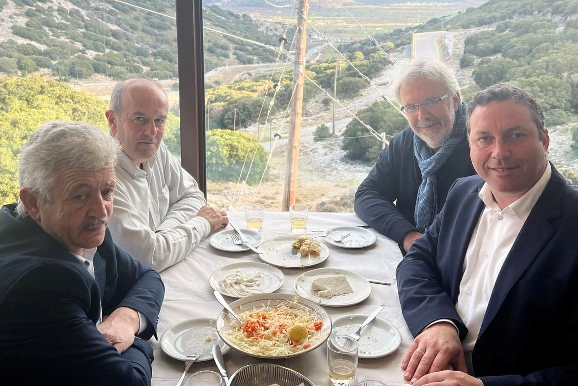Η συνάντηση των τεσσάρων δημάρχων, Τρίτη 13 Φεβρουαρίου 2024