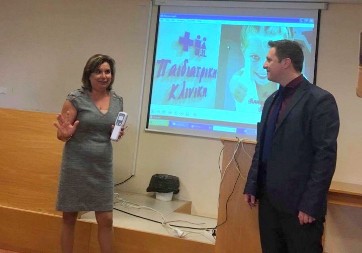 Το μηχάνημα ανίχνευσης φλεβών παραδόθηκε στο νοσοκομείο