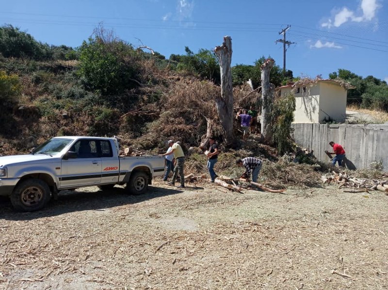 Καθαρισμός στο Παρασπόρι Σητείας