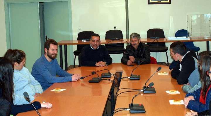 συνάντηση με τον δήμαρχο οροπεδίου Λασιθίου