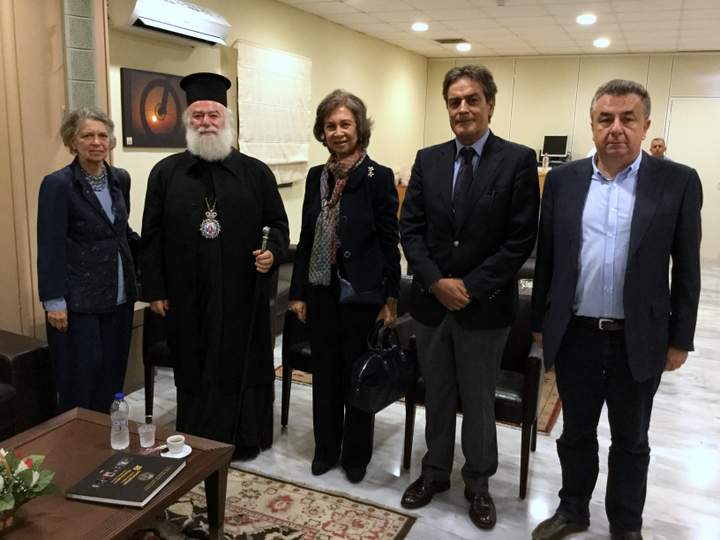 η πρ. βασίλισσα της Ισπανίας στη Κρήτη