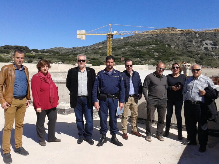 επίσκεψη στο εργοτάξιο των νέων φυλακών