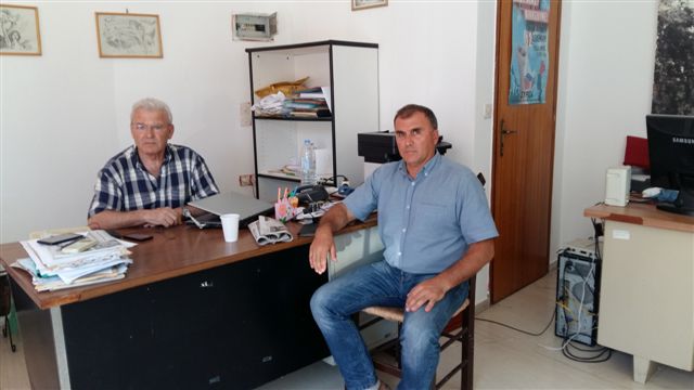 Συνάντηση Θραψανιώτη με τον Δήμαρχο Ιεράπετρας