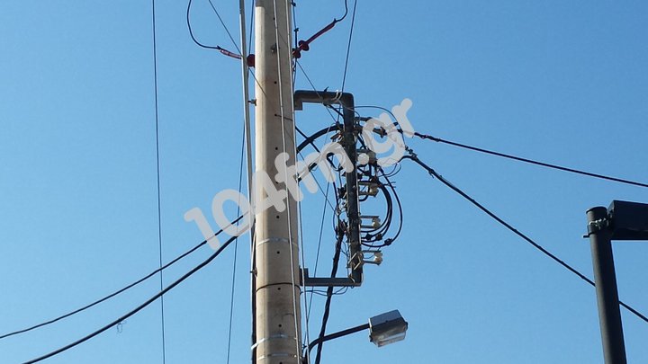Διακοπή ρεύματος από Βαϊνιά έως Παχεία Άμμο - Καβούσι