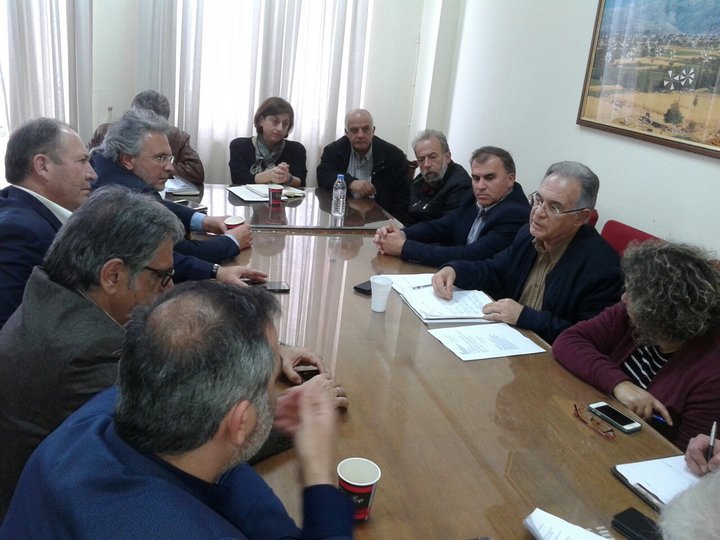 Σύσκεψη για τον Βόρειο Οδικό Άξονα μέσα στο Λασίθι, δυσαρέσκεια