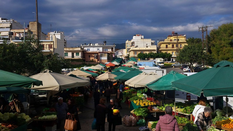 Μέτρα προστασίας στις λαϊκές αγορές