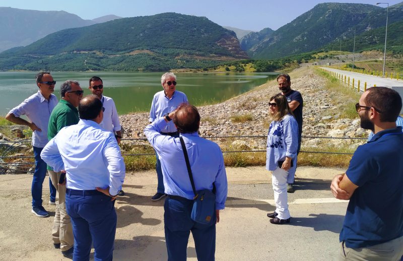 στο φράγμα Αποσελέμη, ο Διευθύνων Σύμβουλος του Ο.Α.Κ.