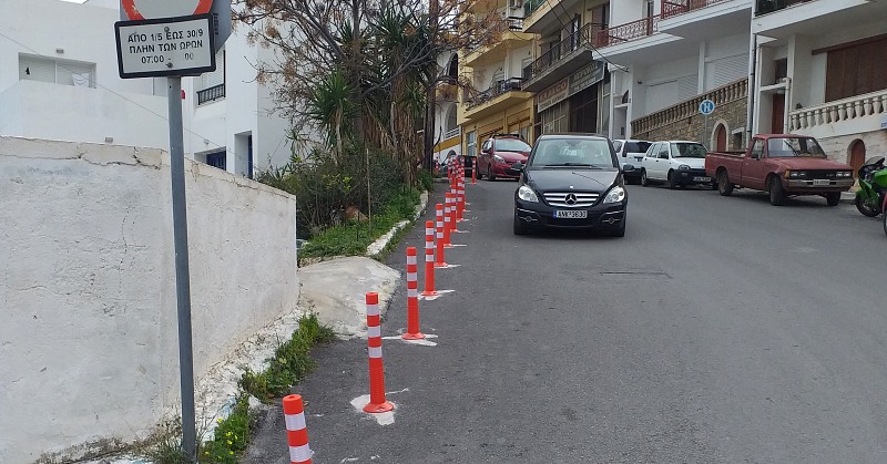 υλοποίηση νέων κυκλοφοριακών ρυθμίσεων στον Άγιο Νικόλαο