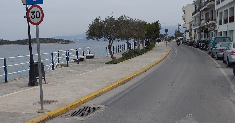 υλοποίηση νέων κυκλοφοριακών ρυθμίσεων στον Άγιο Νικόλαο