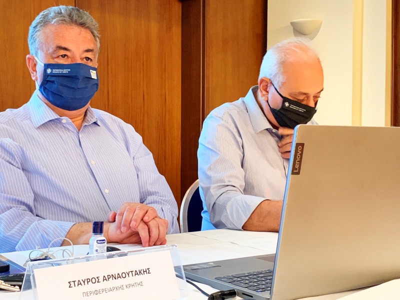 Συνεδρίασε το  Περιφερειακό Συμβούλιο Κρήτης με φυσική παρουσία των μελών του