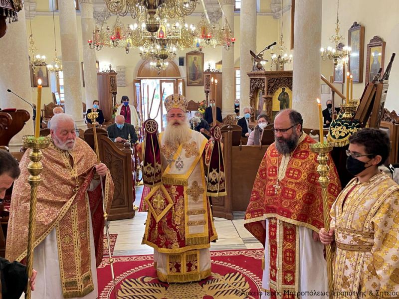 Η εορτή της Ορθοδοξίας στον Ιερό Μητροπολιτικό Ναό Αγίου Γεωργίου Ιεράπετρας