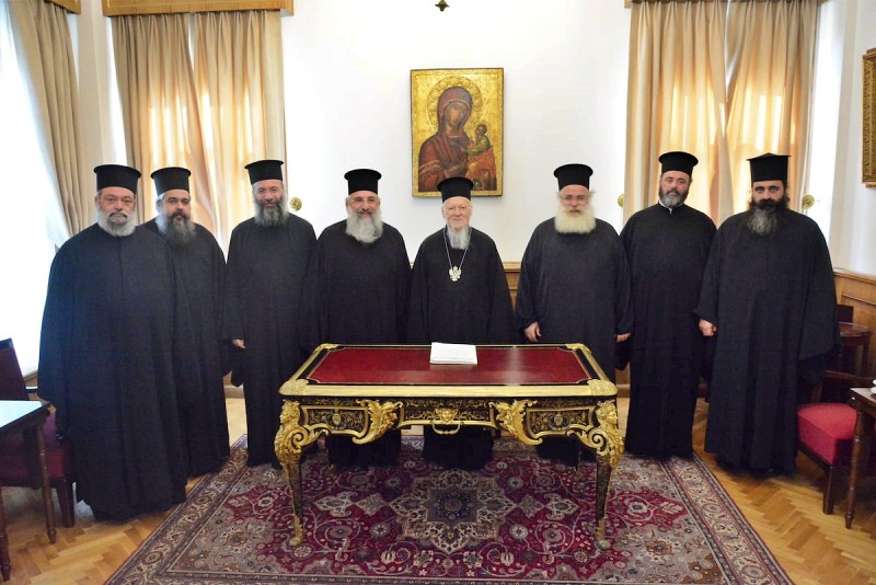 Ο Μητροπολίτης Ιεραπύτνης Κύριλλος στο Φανάρι