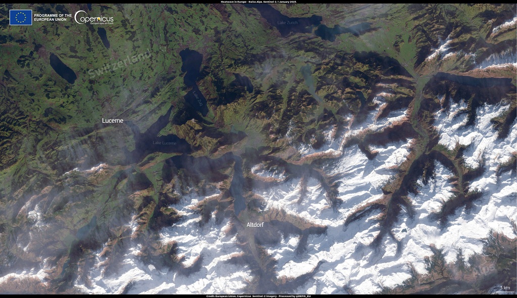 Ένας νέος και ιστορικός καύσωνας πλήττει την Ευρώπη τον Ιανουάριο του 2023
