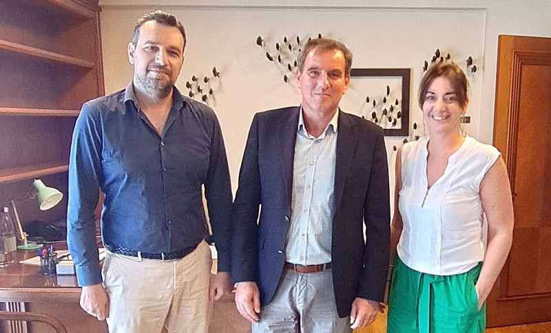 Αργύρης Πανταζής, Συνάντηση εργασίας με την Γενική Διεύθυνση του ΣΕΤΕ