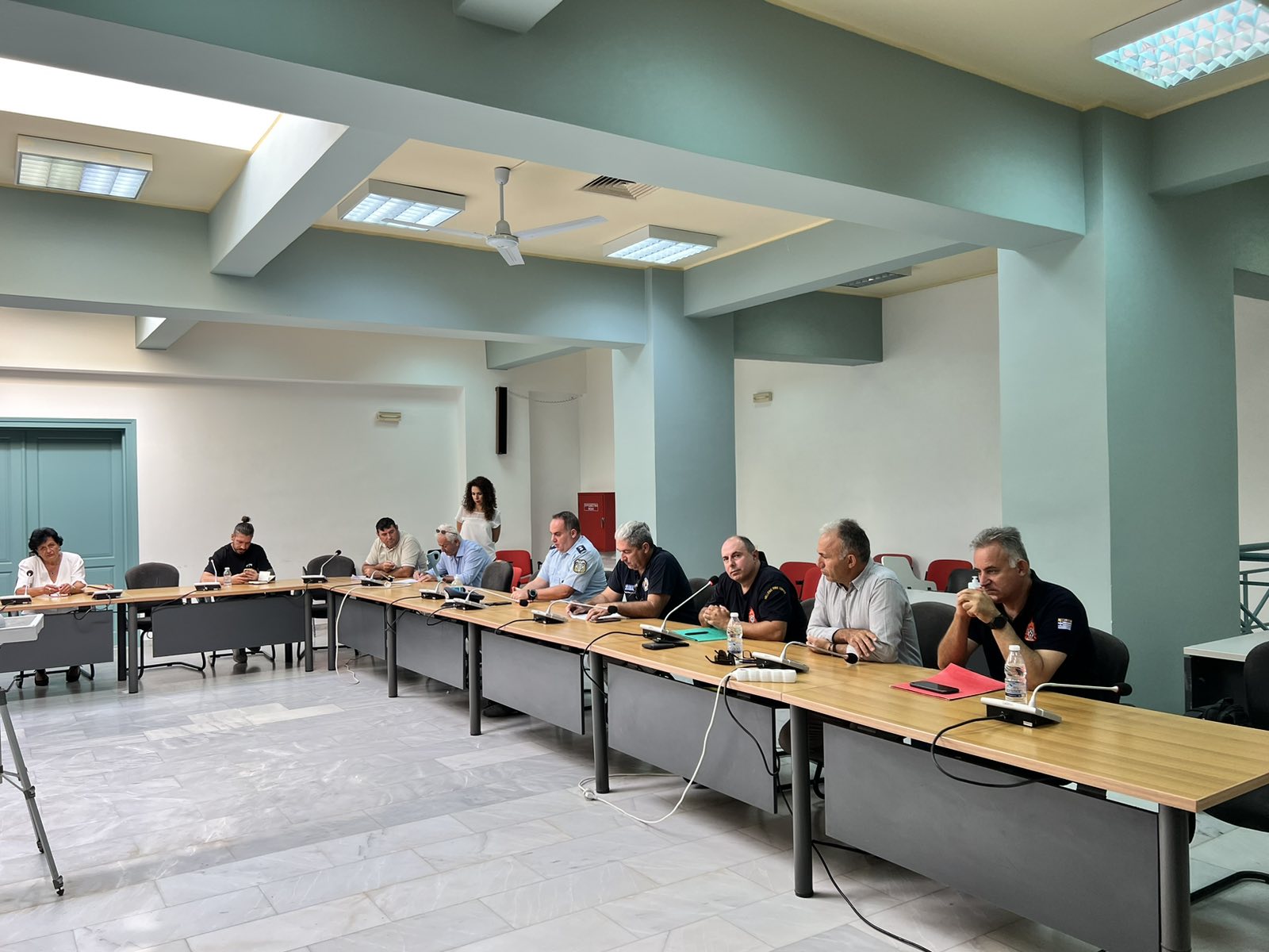 συνεδρίαση του Τοπικού Επιχειρησιακού Συντονιστικού Οργάνου Πολιτικής Προστασίας  Δήμου Αγίου Νικολάου