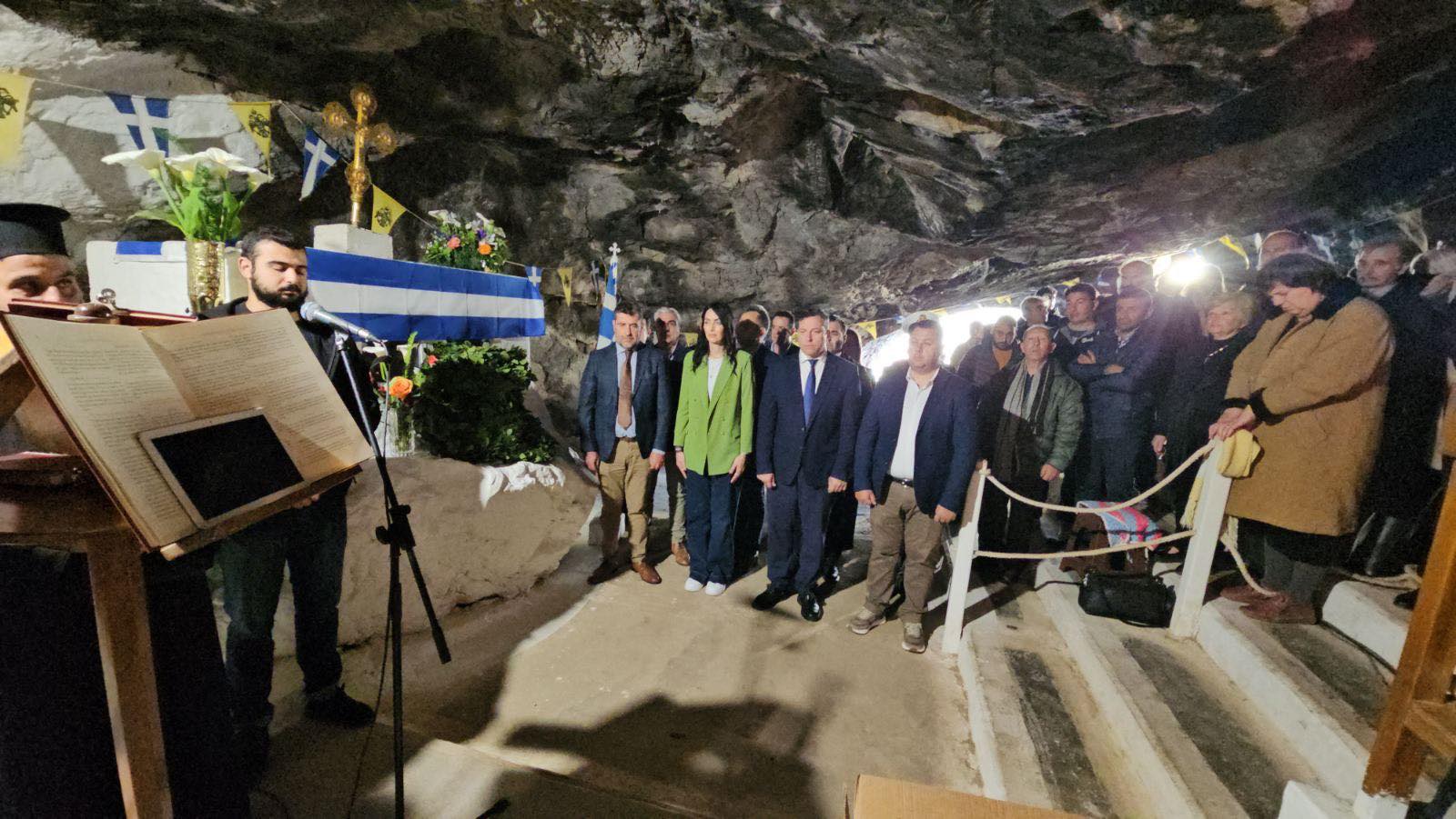 Εορτασμός 203ης επετείου της ηρωικής εξόδου γυναικοπαίδων και αμάχων από το Σπήλαιο της Μιλάτου