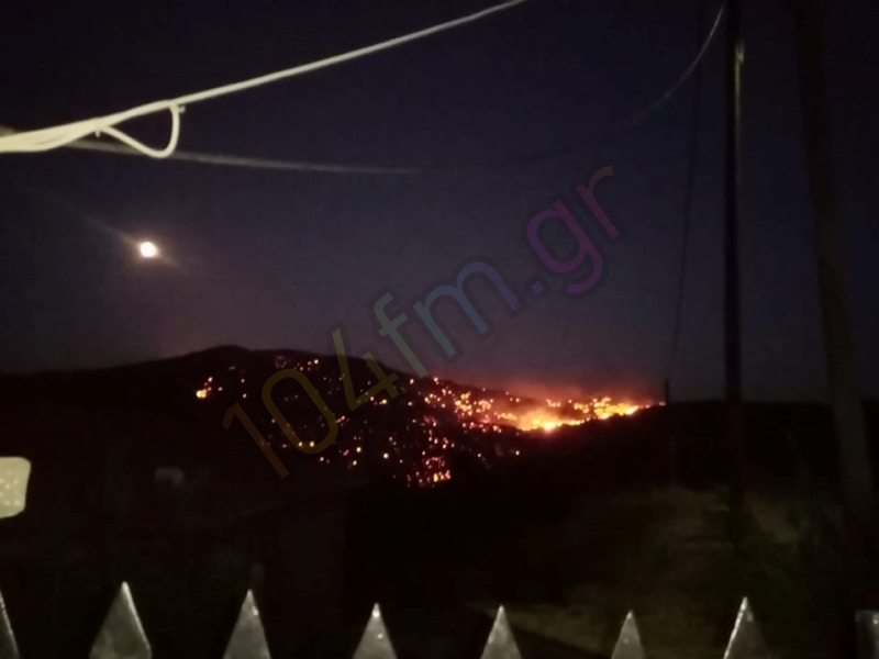 Μεγάλη φωτιά ανάμεσα Πρίνα - Μεσελέρους