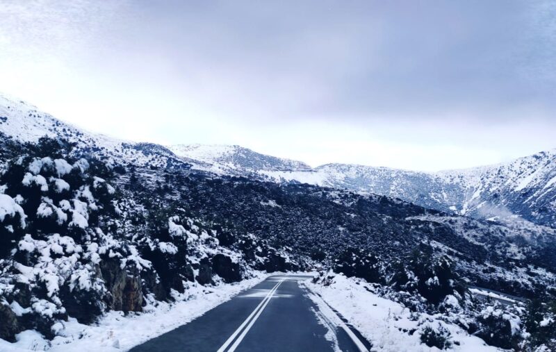 κατάσταση στο οδικό δίκτυο της Κρήτης (επικαιροποίηση)