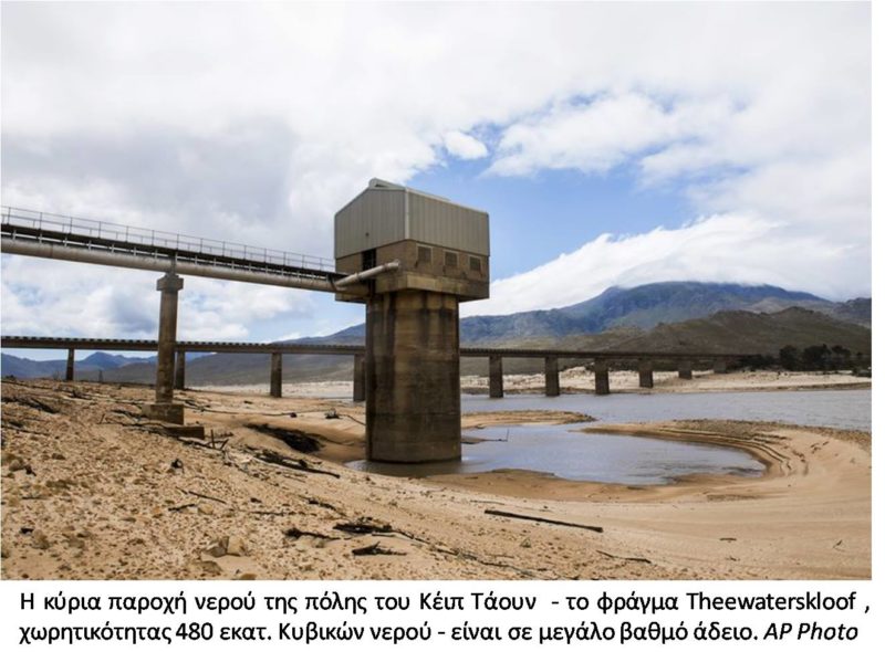 “Ημέρα μηδέν” λόγω λειψυδρίας, η κωδική ονομασία της απόλυτης εξαθλίωσης