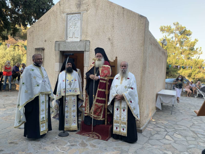 Ο Αρχιερατικός Εσπερινός της εορτής του Αγίου Σίλα στο Καλό Χωριό