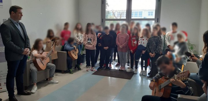 χριστουγεννιάτικες μελωδίες στο δημαρχείο Χερσονήσου