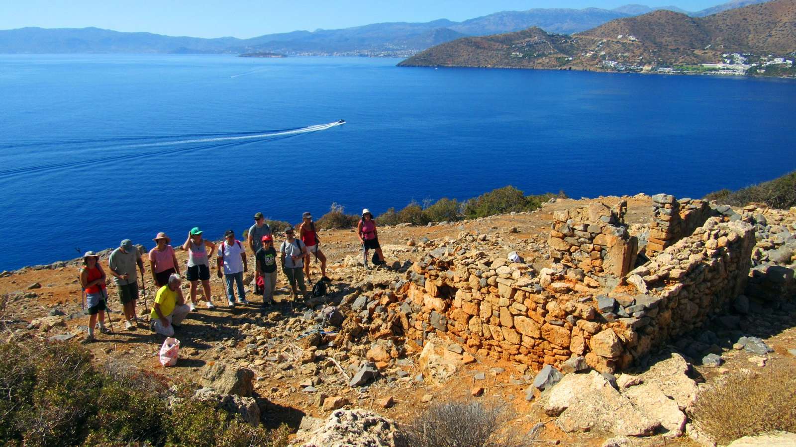 Πεζοπορία στη νότια πλευρά της Κολοκύθας