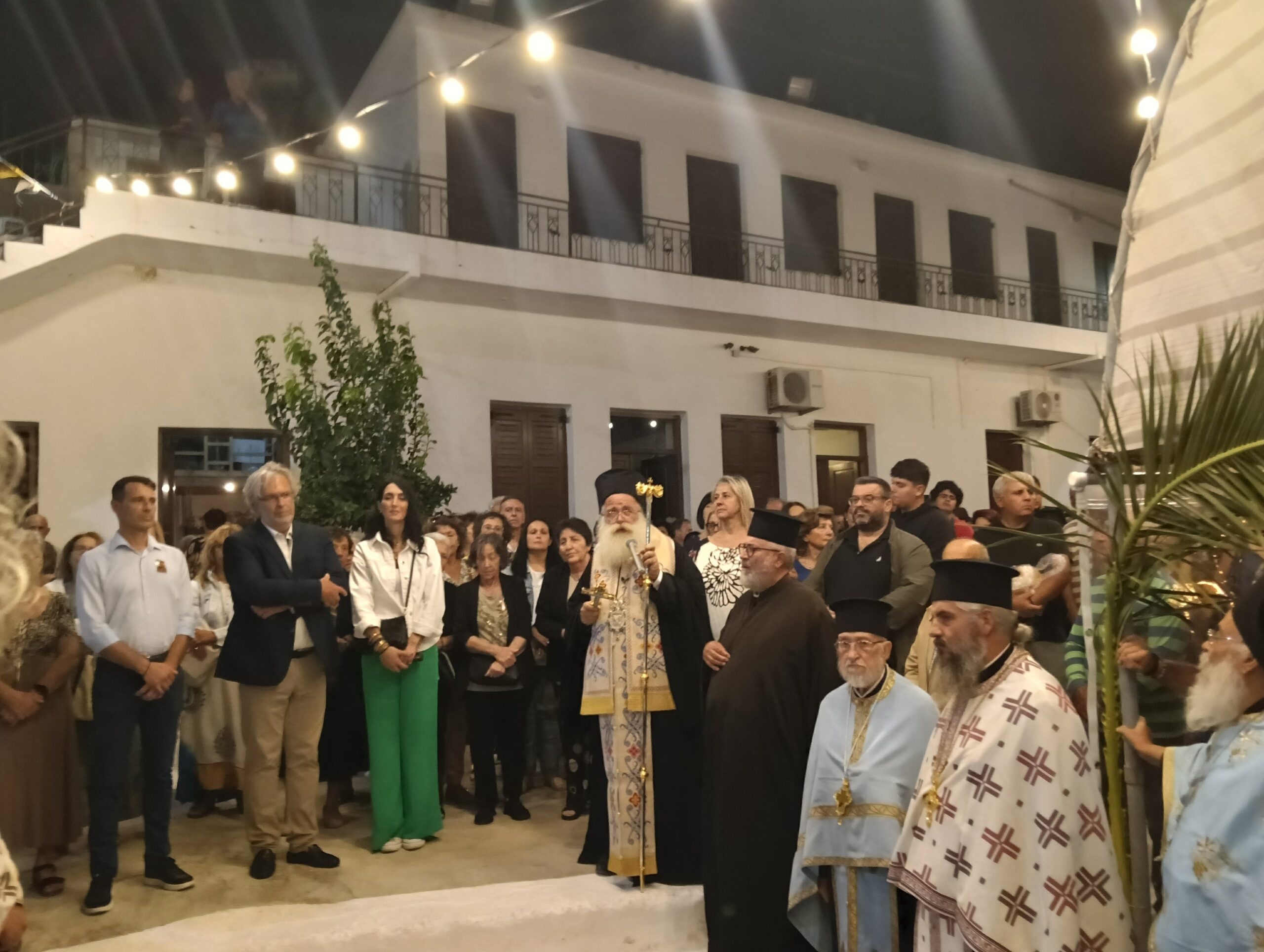 Μέγας Πανηγυρικός Εσπερινός στον Ιερό Ναό Παναγίας Λιθινών Σητείας
