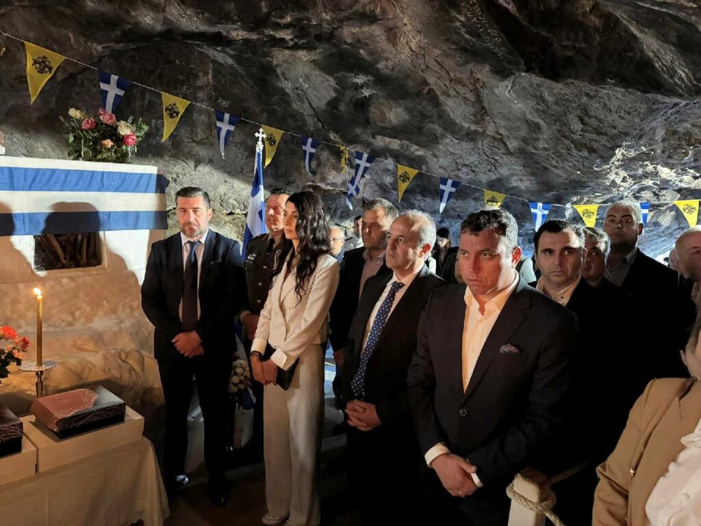 Χαιρετισμός αντιπεριφερειάρχη στην επέτειο του σπηλαίου της Μιλάτου