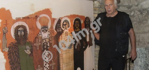 Νίκος Κούνδουρος, εκκλησάκι της λίμνης τελευταίες πινελιές