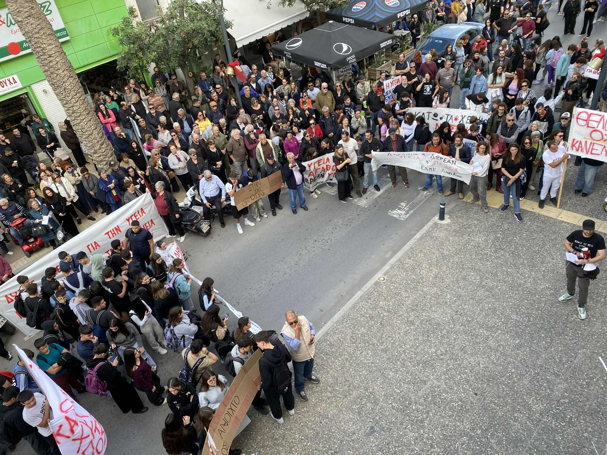 για τη Δημόσια και Δωρεάν Υγεία στην Ιεράπετρα, στον τόπο μας.