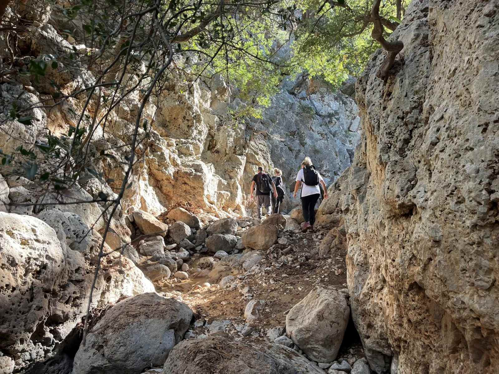 Παναγία Κερά Κριτσάς, φαράγγι Ευγενούς, Τάπες