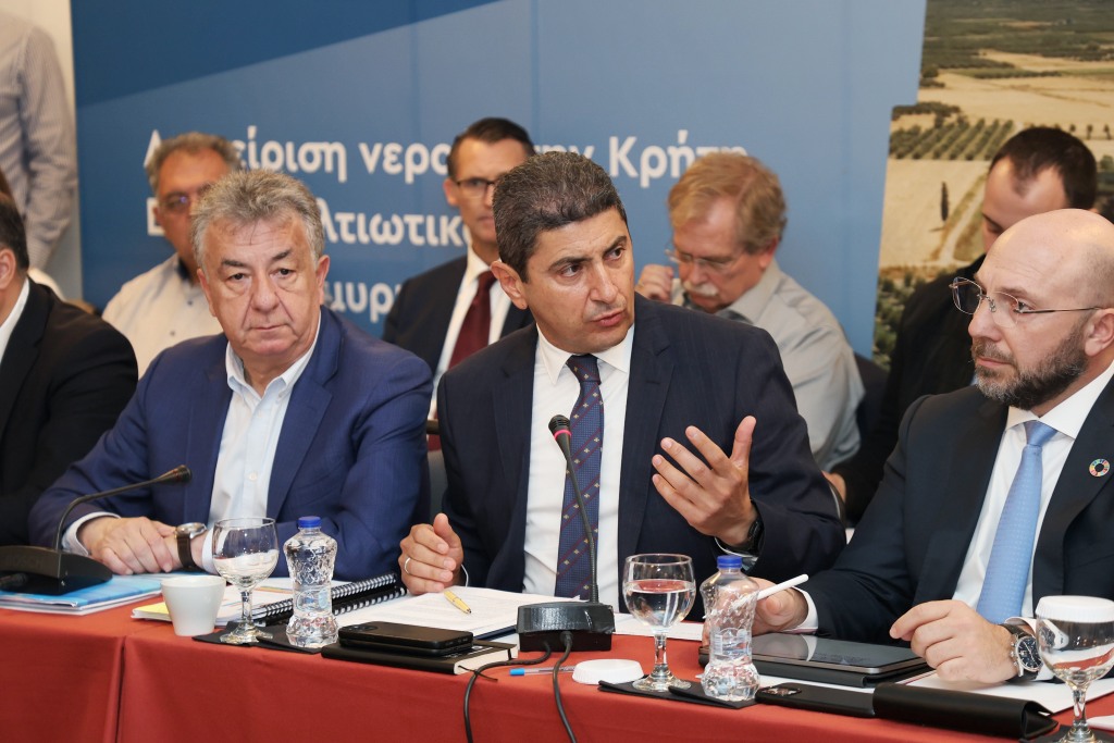 Master plan για την ενιαία διαχείριση των νερών στην Κρήτη από έναν φορέα
