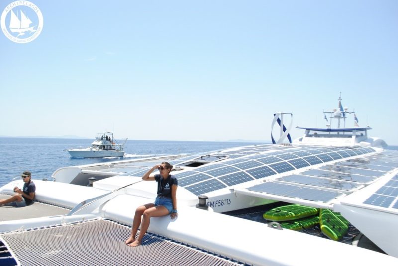 Το Energy Observer στο Αιγαίο