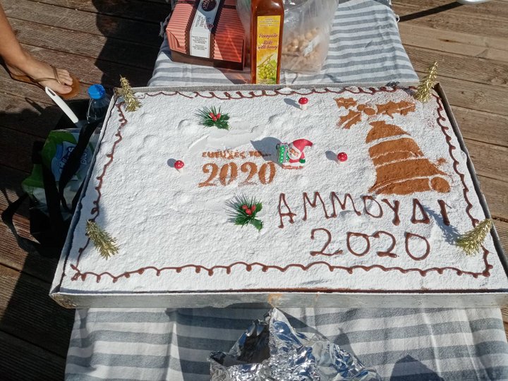 Οι χειμερινοί κολυμβητές έκοψαν τη πίτα τους