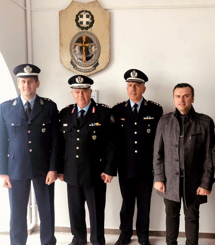 η Ένωση αξιωματικών στα εγκαίνια του Αστυνομικού Σταθμού Μακρύ Γιαλού